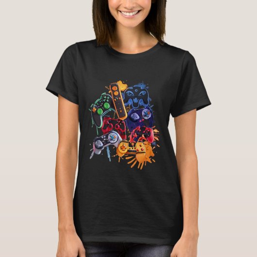 T-shirt Game Control All Things Video Game Controller (Devant)