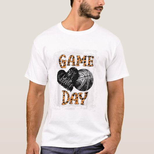 T-shirt Game Day Women Leopard (Devant)