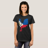 T-shirt Game fowl Filipino Philippines flag gaff rooster G (Devant entier)