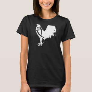 T-shirt Game Fowl Gallegos Rooster Poulet gallero Blanc B