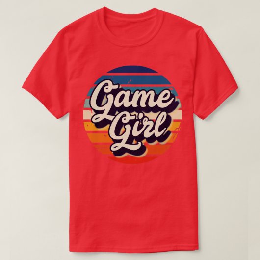 T-shirt Game girl (Design devant)