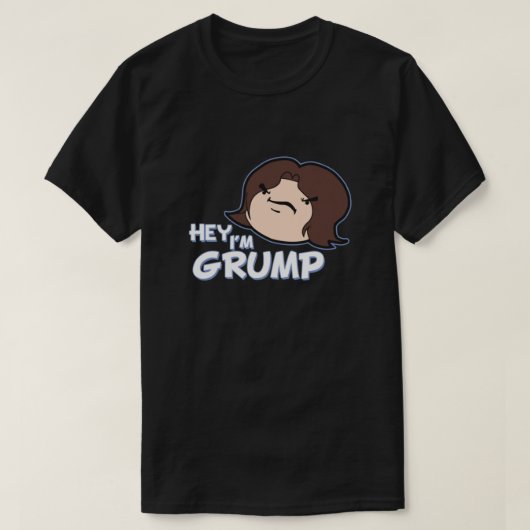T-shirt Game Grumps ORIGINAL Hey I'm Grump Essential  (Design devant)
