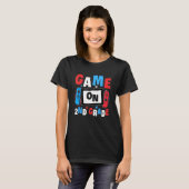 T-shirt Game On 2nd Grade Gaming Gamer Back To School Stud (Devant entier)