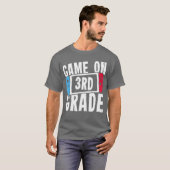 T-shirt Game On 3rd Grade boy (Devant entier)