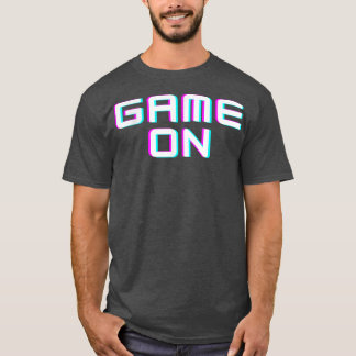 T-shirt Game On Gift for Game Lover Toddler Kids Video Gam