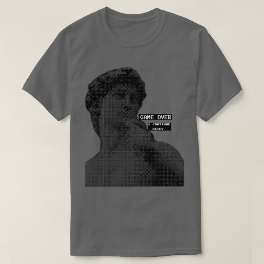 T-shirt Game Over (Design devant)