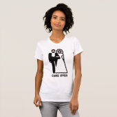 T-shirt Game Over Bachelorette (Devant entier)