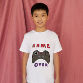 T-shirt Game Over Controller Kids Tee