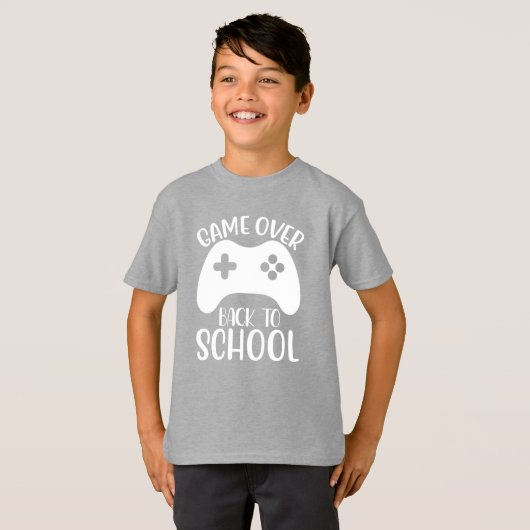 T-shirt Game Over Gaming (Devant entier)