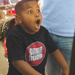 T-shirt Game Over - Joueur sur Ordinateur