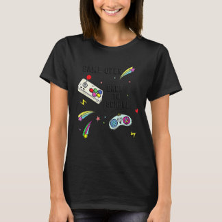 T-shirt Game Over Retour à l'école Jeu Vidéo Professeur Ét