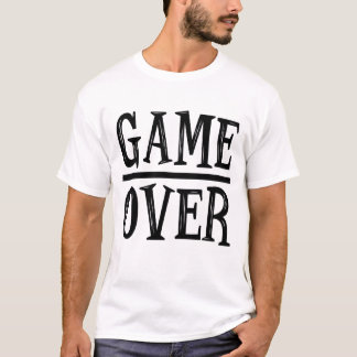 T-shirt Game Over Video Games