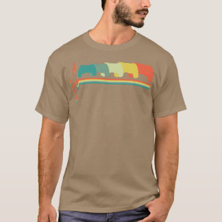 T-shirt Gamepad Gaming Heartbeat Vintage