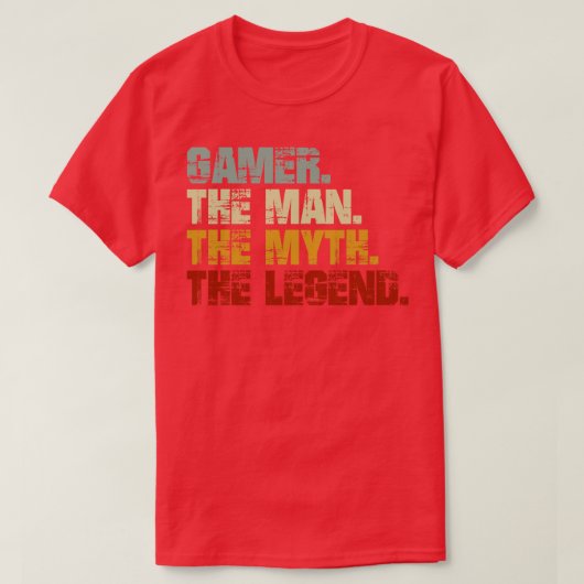 T-shirt Gamer (1) (Design devant)