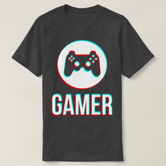 T-shirt Gamer (12) (Design devant)