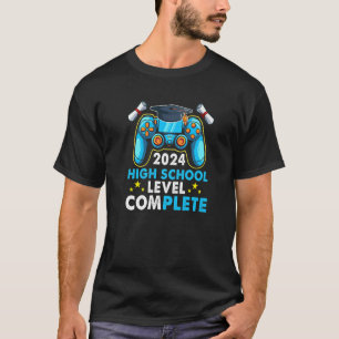 T-shirt Gamer 2024 Lycée Niveau Complet Senior 24 Gr