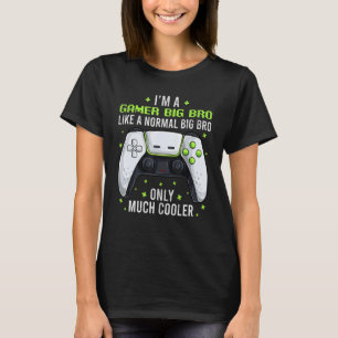 T-shirt Gamer Big Bro maillots de jeu, Amusants jeu vidéo 