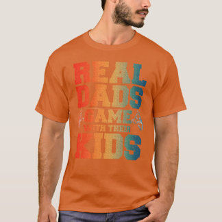 T-shirt Gamer Dad Art For Gaming Dad Daddy Men Game Lover 