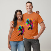 T-shirt Gamer de Paintball Conception colorée (Unisexe)