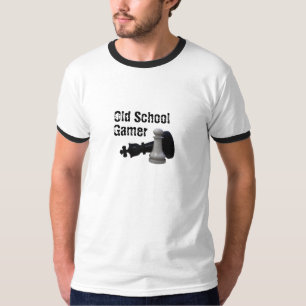 T-shirt Gamer de vieille école, échecs