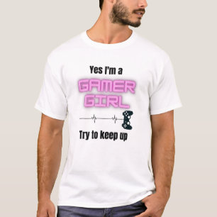 T-shirt gamer fille