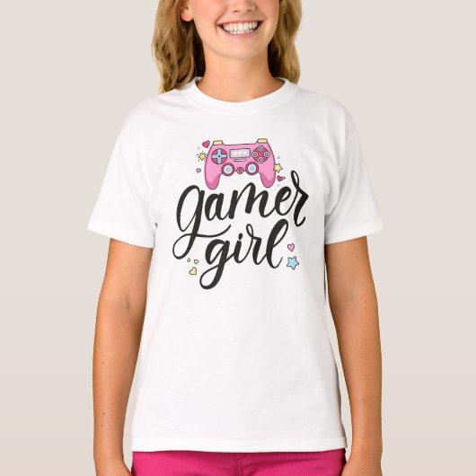 T-shirt Gamer fille (Devant)