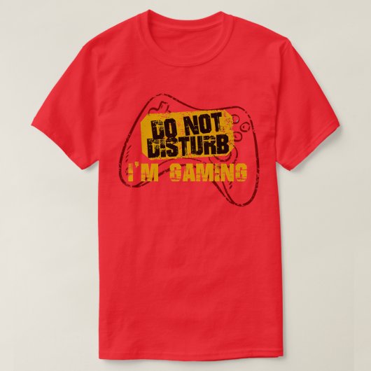 T-shirt Gamer Funny Video Game  (Design devant)
