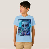 T-shirt Gamer galactique (Devant entier)
