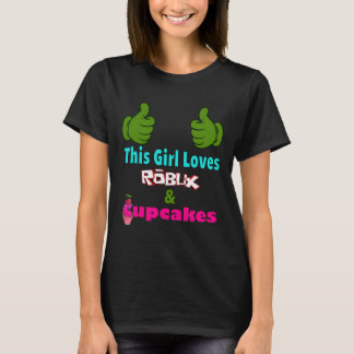 T-shirt Gamer Girl Design Saying This Girl Loves Robux And