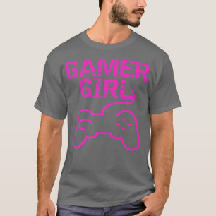 T-shirt Gamer Girl Vidéo Jeu Amusant Novelty Fashion Girl