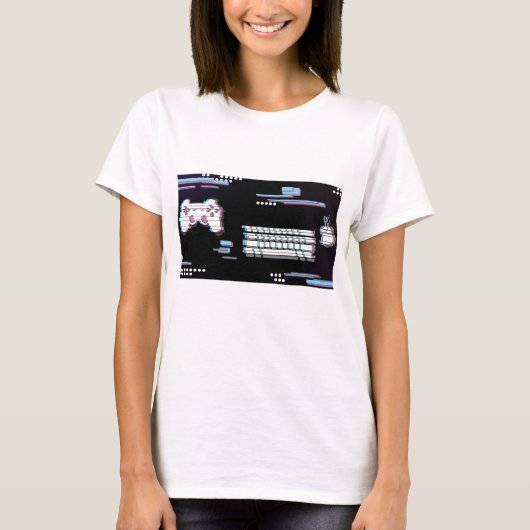 T-shirt Gamer Glitch (Devant)