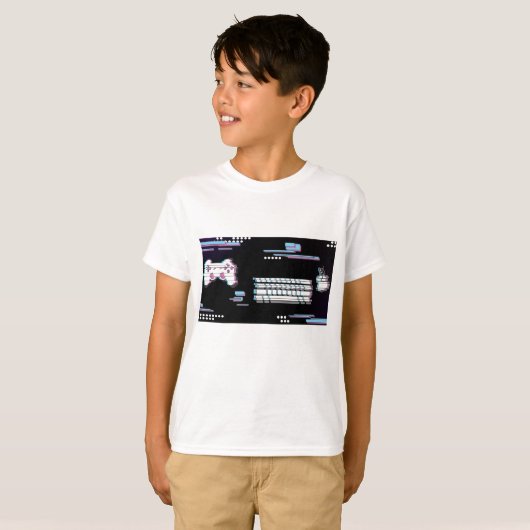 T-shirt Gamer Glitch (Devant entier)
