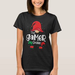 T-shirt Gamer Gnome Funny Christmas Matching Family Pyjama