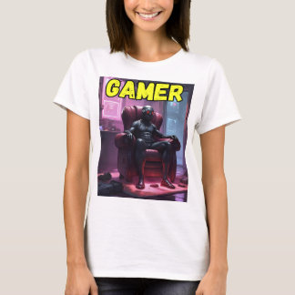 T-Shirt Gamer – Graphique de jeu amusant et audaci