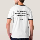 T-shirt Gamer insignifiant de Knoteworthy (Dos entier)