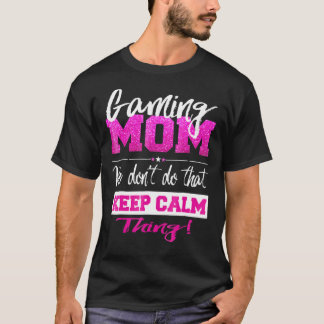 T-shirt Gamer Maman Mère Père Vidéo Jeux en ligne