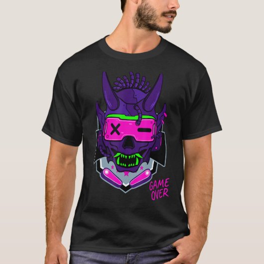 T-shirt Gamer Monster Jeu sur u d jeu sur (Devant)