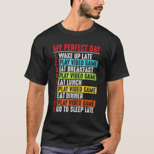 T-shirt Gamer Oui Je Suis Une Gamer Girl Essaie De Continu