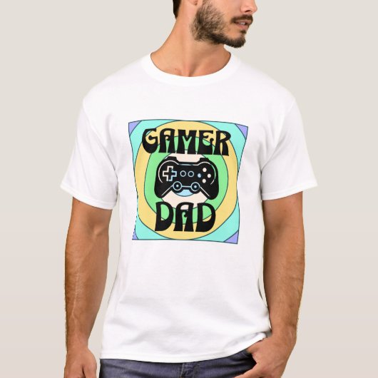 T-shirt Gamer papa (Devant)