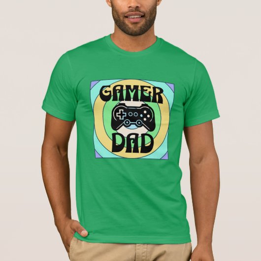 T-shirt Gamer papa (Devant)