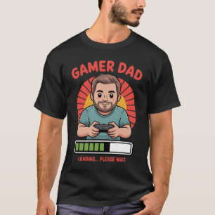 T-shirt Gamer Papa pour les amateurs de jeux vidéo