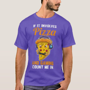 T-shirt Gamer Pizza 921