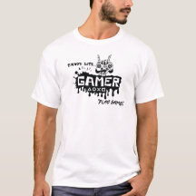 T-shirt Gamer, T-shirt personnalisé.