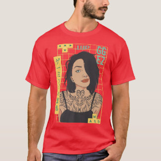 T-shirt Gamer tatoué fille Japon Tattoo WASD Anime Gami