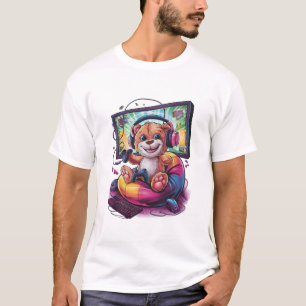 T-shirt Gamer Teddy