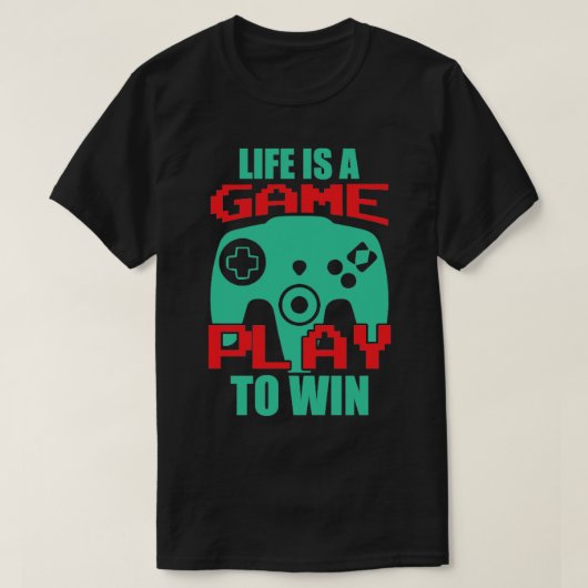 T-shirt Gamer Win (Design devant)
