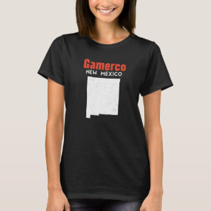 T-shirt Gamerco États-Unis Voyage Nouveau Mexique Nouveau 