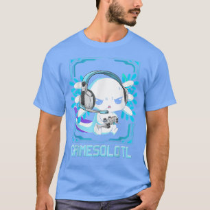 T-shirt Gamesolotl Axolotl Video Gamer Kawaii Anime Poison
