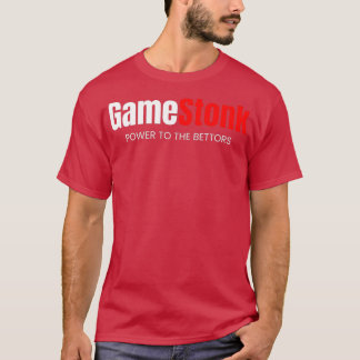 T-shirt GameStonk Wall Street parie Stock Investisseur du