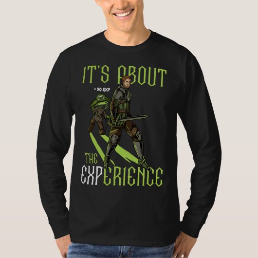 T-shirt Gaming Adventurer Experience (Devant)
